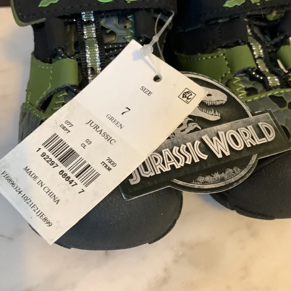 Jurassic World T Rex Light Up Sandals